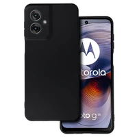 Viedtālruņa apvalks (m) - matēts melns MOTOROLA MOTO G55 5G