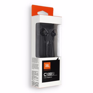 Austiņas JBL C100SI melns