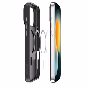 Dux Ducis Yind iPhone 17 Pro Max apvalks saderīgs ar MagSafe - melns