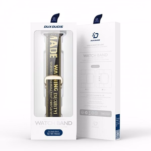 Band Dux Ducis "Outdoor" priekš Apple Watch 42mm/44mm/45mm Dzeltens / Zaļš