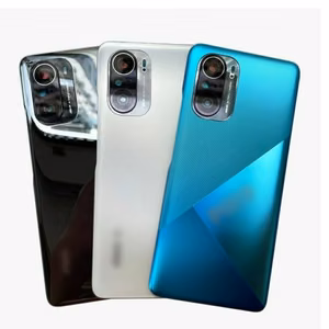 Aizmugures vāks Xiaomi Poco F3 / Night Black / (ar kameras lēcu) HQ