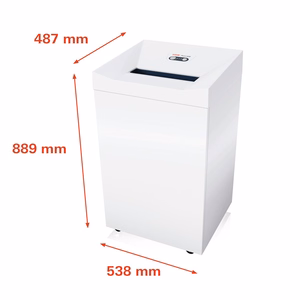 HSM Pure 630 – dokumentu smalcinātājs, lentveida griešanas, 3,9 mm, 130 l (2360111)