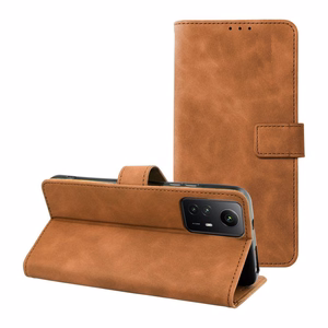 Чехол-книжка для Xiaomi Redmi NOTE 12S Tender Book коричневый