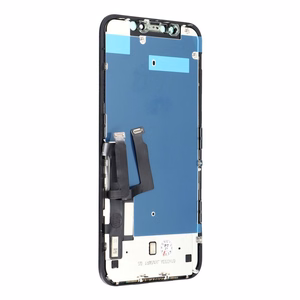 LCD ekrāns iPhone Xr ar digitizeru melns