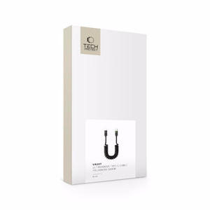 Tech-Protect UB20T Ultraboost USB Type-C kabelis PD100W/5A 180cm - melns
