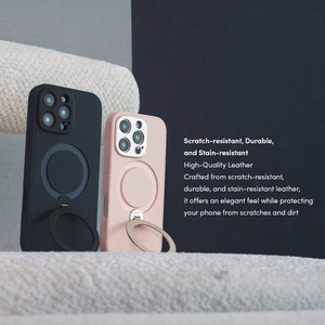 Moshi Kameleon MagSafe vāciņš ierīcei iPhone 16 Pro Max, ar statīva funkciju, “Shell Pink” krāsā