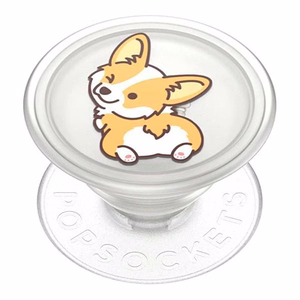 Popsockets PlantCore Grip Cheeky Corgi telefona turētājs un statīvs