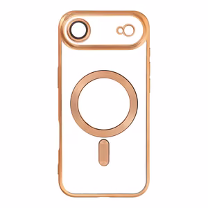 Electro Mag Cover case for iPhone 17 Air compatible with MagSafe gold