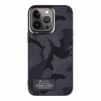 Tactical Camo Troop Maciņš for Apple iPhone 13 Pro Melns