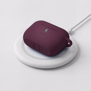 Etteri silicone case for AirPods Pro 3 dark cherry
