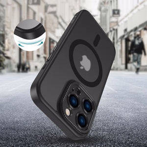 Tech-Protect MagCam Magnētiskais iPhone 16 Pro Max viedtālruņa apvalks - daļēji caurspīdīgs