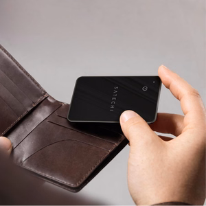 Локатор совместимый с Apple Find My Satechi Wallet Card форм-фактор ST-LFAWCK чёрный