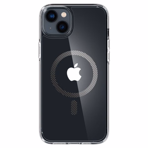 Spigen Ultra Hybrid magnētiskais apvalks ar MagSafe iPhone 14 Plus – caurspīdīgi pelēks