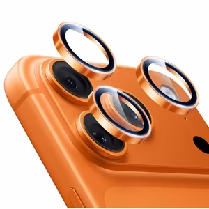 ESR Armorite kameras objektiva stikls priekš iPhone 17 Pro / Max / 15 Pro / Max / 16 Pro / Max / 17 Pro / Max - Oranzs