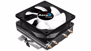 Aerocool Air Frost 4 procesora dzesētājs 9 cm melns