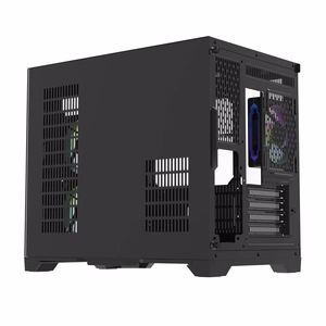 Darflash FT418 datora korpuss + 6 aRGB ventilatori (melns)