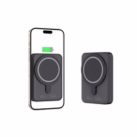 Tech-Protect LifeMag PB11 portatīvais lādētājs ar MagSafe 10000mAh 15W USB-C ports - melna + USB-C kabelis