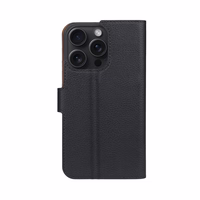 XQISIT NP MAKA TIPA MACIŅŠ ANTI BAC, RECYCLED PRIEKŠ IPHONE 15 PRO MAX MELNS