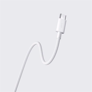 Xiaomi 3A pīts USB-C uz USB-C kabelis (1m), balts