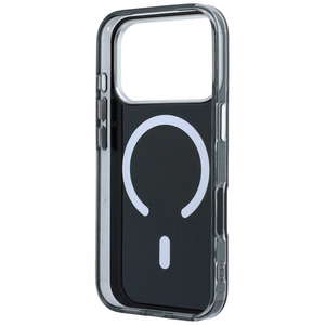 Mercedes Double Layer Iconic Logo vāciņš modelim iPhone 18 Pro Max / 17 Pro Max, saderīgs ar MagSafe – melns