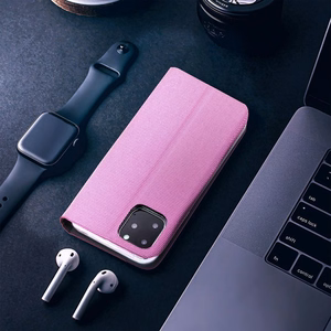 SENSITIVE grāmatiņas maciņš XIAOMI Redmi Note 15 PRO PLUS 5G rozā