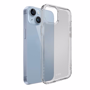 SBS D3O viedtālruņa apvalks iPhone 14 / 13 - caurspīdīgs