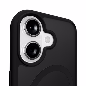 Puro Gradient TPU MagSafe saderīgs viedtālruņa apvalks iPhone 17 - melns