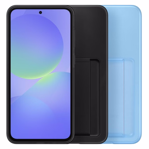 Samsung kartes slots apvalks EF-OA366TBEGWW ar kartes slotu Samsung Galaxy A36 5G - melna