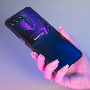 3mk Satin Armor Case+ для Samsung Galaxy Z Flip 7 - прозрачный чёрный