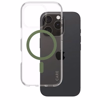CARE by PanzerGlass Flagmanis viedtālruņa apvalks iPhone 16 Pro 6.3" zaļš/zaļš Magnētiskais 1370