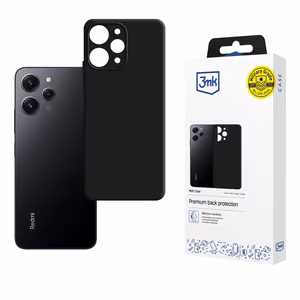 3mk Matt Case чехол Xiaomi Redmi 12 - черный