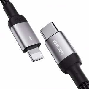 USB kabelis Joyroom S-CL020A10 melns Type-C / Lightning 120cm (līdz 20W)