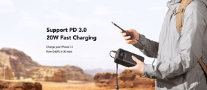 Powerbank Veger Tank Lite (W5001) PD QC3.0 5A 22,5W 50000 mAh black