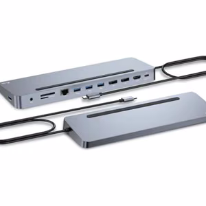 I-TEC USB-C Metal Ergonomic 4K 3x displeju doks
