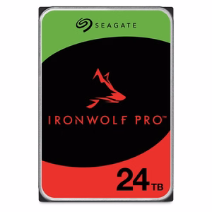 Seagate IronWolf Pro ST24000NT002 internal hard drive 24 TB 7200 RPM 512 MB 3.5" Serial ATA III