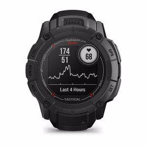 Garmin Instinct 2X Solar Tactical Edition – GPS viedpulkstenis, MIP, 50 mm, melns