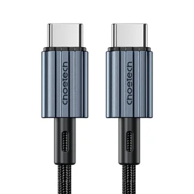 USB kabelis Choetech XCC-1015 USB-C uz USB-C PD60W 2,0 m melns