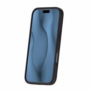 Silicone Thin Mag maciņš iPhone 16 Pro 6,3" melns
