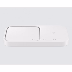 Bezvadu lādētājs Samsung Duo EP-P5400TWEGEU balts 15W (ar lādētāju un kabeli) / 100% oriģināls /