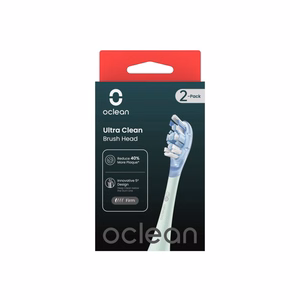 Oclean Ultra White birstes uzgalis 2 gab. UW01 G02 zaļš