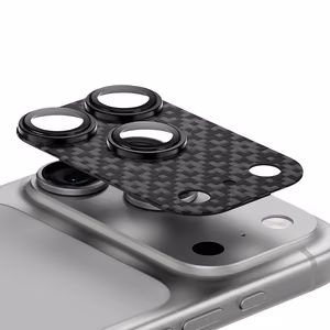 Benks tempered glass Armor Warrior Lens (BF70) for iPhone 17 Pro Max ArmorGrid black (camera island)