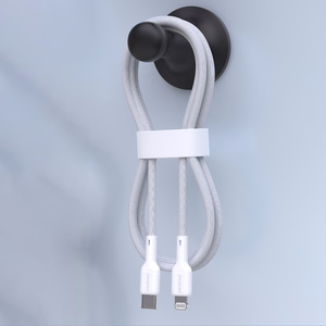 Dudao L9X 30W USB-C - Lightning kabelis 1m - balts