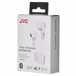 JVC HA-A3T HAA-3TWU bezvadu austiņas ausīs baltas