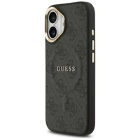 GUESS apvalks IPHONE 17 saderīgs ar MagSafe GUHMP17SP4MSEGCK (PU 4G ar klasisko) melns