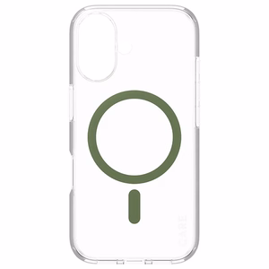 CARE by PanzerGlass Flagmanis viedtālruņa apvalks iPhone 16 6.1" zaļš/zaļš Magnētiskais 1369