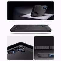 Spigen Tough Armor Magnētiskais viedtālruņa apvalks Samsung Galaxy S25 - melns