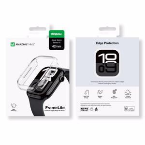 AmazingThing Minimal чехол для Apple Watch 42 мм - прозрачный