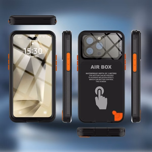 Ūdensnecaurlaidīgs apvalks SHELLBOX AIRBOX 6.1 universāls melns