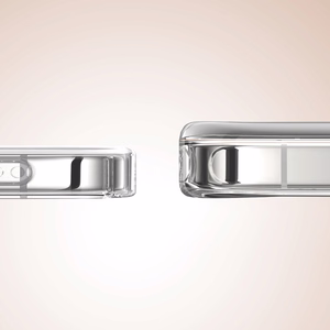 Joyroom JR-16JL6 iPhone 16 Pro īpaši plāns MagSafe saderīgs apvalks ar 360° gredzenveida statīvu - zelta krāsā