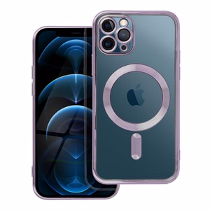 ELECTRO MAG COVER viedtālruņa apvalks saderīgs ar MagSafe iPhone 11 Pro tumši violets